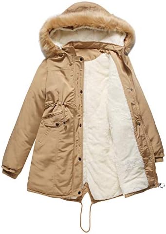 Prdecexlu zimske dugih rukava Trendy Jacket Lady Long Početna Comfy jakna Meko čvrsta kapuljača džepna krzna jakna Žene
