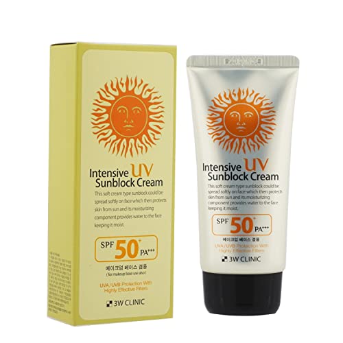 Dodo 3w Clinic intenzivna UV krema za sunčanje SPF50+ / PA++ + 70ml