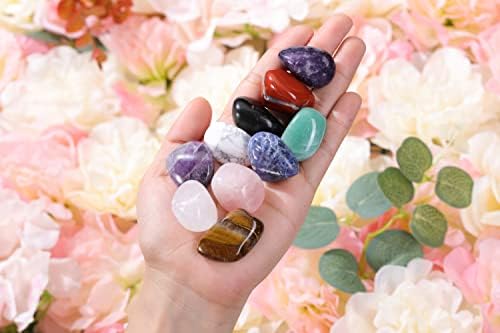 Manipa 10pcs mineralni varijati srušio kristale dragi kameni kamen za filteriranje energije za CHAKRA balansirajuću meditaciju Crystal Collection
