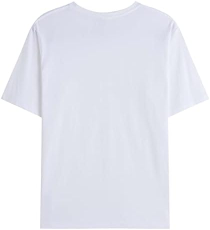 XILOCCER 2023 muški casual okrugli vrat 3D ispisana bluza kratki rukav vrhovi bluza majica MUŠKI T majice Pakirajte dugu košulju