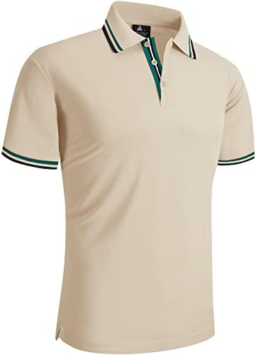 LLDress polo majice za muškarce casual s kratkim rukavima ljetne vlage Wicking golf majice
