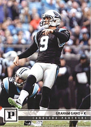 2018 Panini NFL Fudbal # 47 Graham Gano Carolina Panthers Službena trgovačka kartica