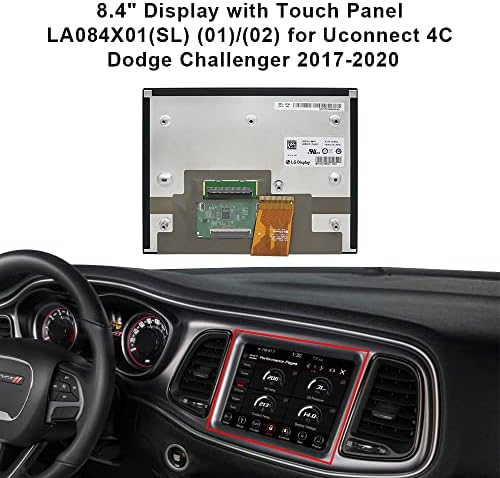 ALLWAY 8,4 inčni ekran LA084X01 sa Digitalizatorom kompatibilnim sa Chrysler, Dodge, Jeep Radio navigacijom