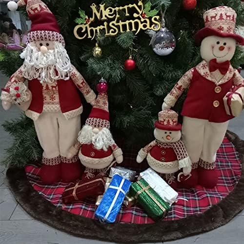 Kaiwu božićna suknja od suknje za božićne suknje ukrasi Božićno drvce za ukrase Kućni dekor za odmor