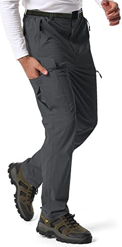 Muške planinarske radne pantalone teret sa kaišom i više džepova, vodootporne hlače lagano brzo sušenje casual