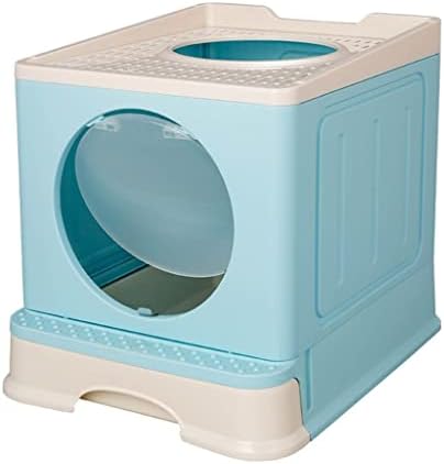 TJLSS toaletni krevet za kućne ljubimce Anti Splash zatvorena kutija za otpatke pladanj za pse sa Scoop čistom toaletnom kućom