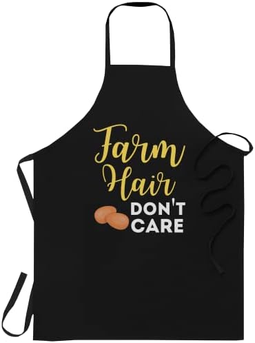farm hair dont care farmer sa jajima butt nuggets Crna pregača-1 veličina odgovara svim muškarcima i ženama pregače radne odjeće