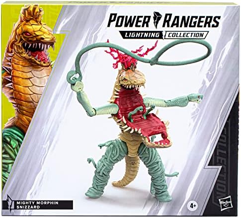 Power Rangers Lightning kolekcija moćna Morphin Snizzard akciona figura sa priborom, 6-inčna skala, od 4 i više godina, kolekcionarske