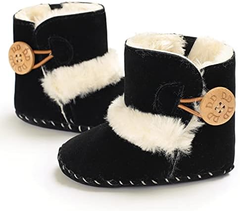 Unisex dječje čizme Newborn Baby Girls Boots Mekane jedine cipele protiv klizanja TODDLER Cipele za dijete Zimske tople Crib cipele od 0-18 mjeseci