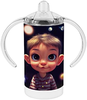 Galaxy Boy Sippy Cup-Tema Baby Sippy Cup-Grafički Sippy Cup