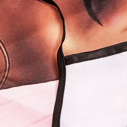 DZGlobal afričke žene Painting Art pregača - Pink Fantasy pozadini Bib pregača sa podesivim vrat za muškarce žene, pogodan za dom