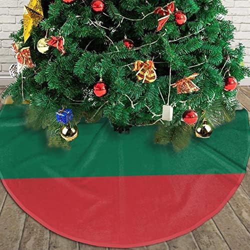 Suknja za božićnu drvvu, 30-48 inčna litvanska prostirka za zastavu za božićne ukrase Ukrasi za odmor