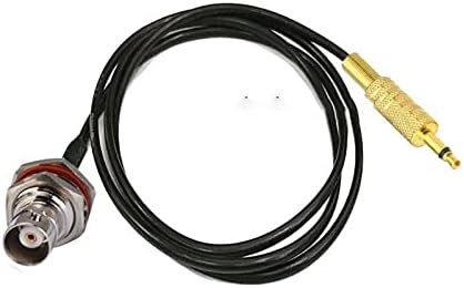 Milkweeed višenamjenski RG174 pigtail kabel BNC ženski O-prsten do 3,5 mm mono 1/8 muški fit za CCTV kameru Antena 15/20/30 / 50cm