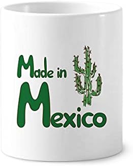 Meksiko Cactus Pejzaž meksički četkica za zube Penal Šol CERAC postolje za olovke
