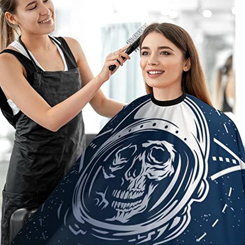 Mrtva lubanja astronaut brijač za rezanje kose Cape vodootporni ogrtač sa podesivim zatvaračem Snag frizerskih frizerskih boja