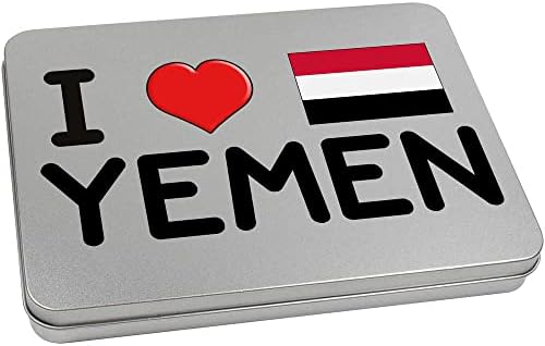 Azeeda 170mm 'Volim Jemen' Metal sa šarke / kutijom za odlaganje