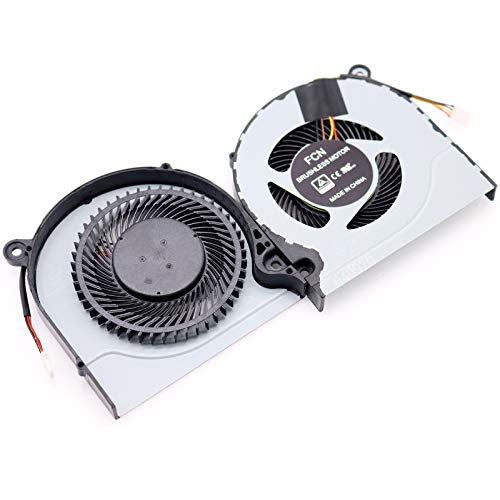 Deal4GO GPU CPU hlađenje Fan zamjena za Acer Nitro 5 AN515 AN515-51 AN515-52 AN515-53 AN515-41 AN515-42 A314-31 G3-571 A715-71 DFS541105FC0T