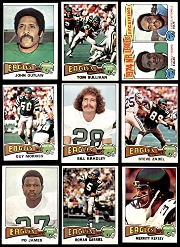 1975 TOPPS Philadelphia Eagles Team set Philadelphia Eagles VG / Ex + Eagles