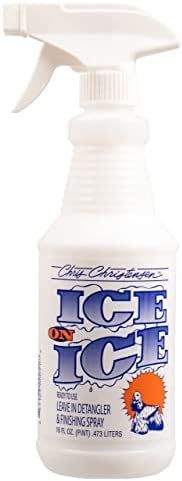 Chris Christensen sprej za raspetljavanje i doradu + paket četkica za pse: Ice on Ice Detangler & završni sprej-dodaje elastičnost&