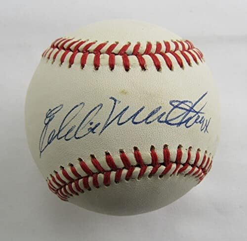 Eddie Mathews potpisao je automatsko-autogram za bajzbol JSA AC15608 - autogramirani bejzbol