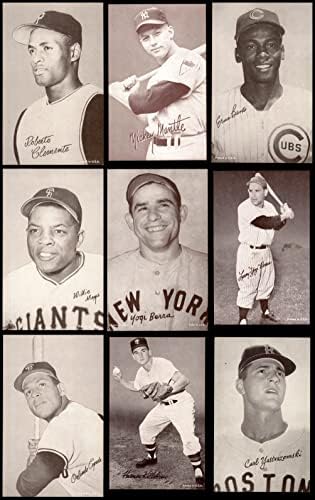 1947-66 Izložba bejzbola Gotovo kompletna SET W / Varijacije - Premier ex / MT