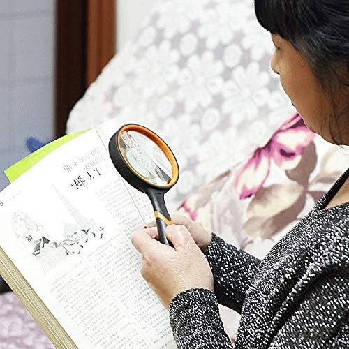 Yiwango Lupa za čitanje velikog uvećanja 10x Optika ručnih sočiva studenti čitaju novine posmatrajući biljke prijenosni ergonomski