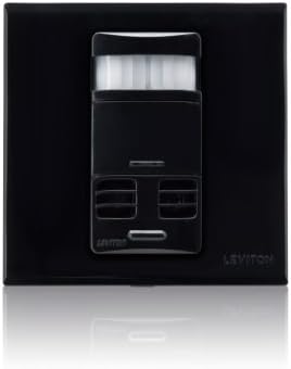 Leviton OSSMT-GFT 3 x 3, usaglašen sa Title 24, Override ambijentalnog svjetla, samopodešavajući, Multi-Tech zidni senzor zauzetosti,