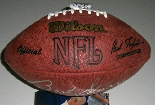 Packers Bart Starr potpisao NFL Igra Fudbal sa automatskom autogramom Tristar Coa - AUTOGREMENT