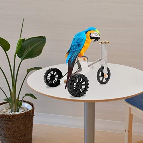 BalacOO ptica Intelligence trening igračke papagaj puzzle biciklističke igračke PET Parrot biciklističke igračke ptice noga talon