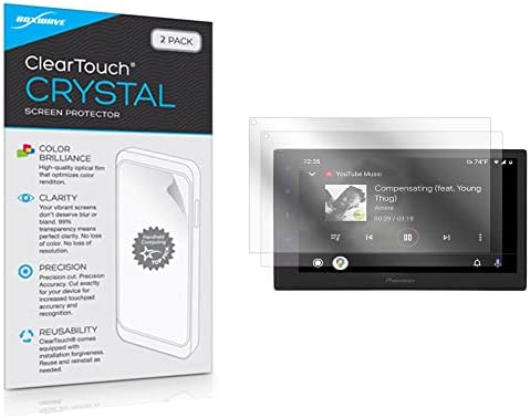 Boxwave zaštitnik ekrana Kompatibilan je s pionir DMH-1770NEX - ClearTouch Crystal, HD Film kožom - štitnici od ogrebotina za Pioneer