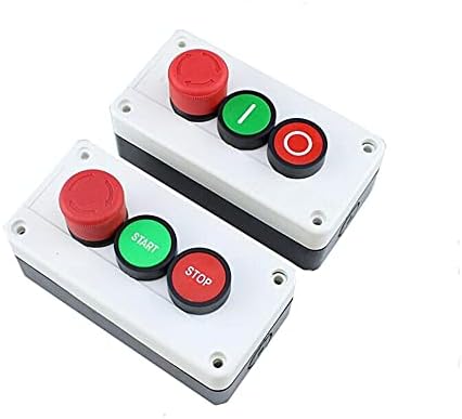 Axti NC Zaustavljanje u nuždi Nema Crvene zelene gumb prekidač 600V 10A
