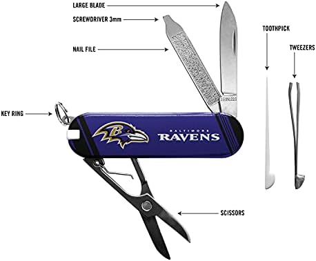 Sportski Trezor NFL Baltimore Ravens Essential Pocket Multi-Tool