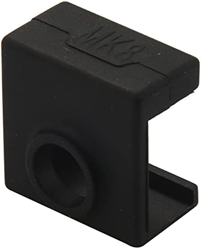 Yhjic 3D grijač za grijač za štampač Blok Silikonski poklopac MK7 / MK8 / MK9 Hotend za 3, 3, -10,10S, S4, S5 Anet A8 i ekstruder mlaznica 0,4 mm Print za MK8
