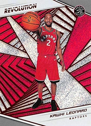 2018-19 Panini revolucija 9 Kawhi Leonard Toronto Raptors Basketball Card