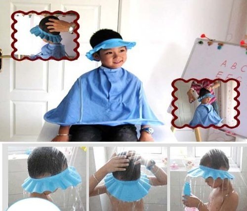 Baishitop Ultra-meka sigurna kapa za tuširanje sa šamponom, kapa za zaštitu od kupanja za djecu djecu