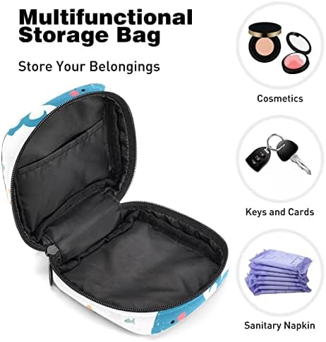 Torba za odlaganje higijenskih uložaka, torbica za menstrualne čašice Tampon torba, Organizator držača uložaka za menstruaciju za