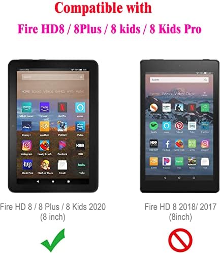 Himover Premium kaljeno stakleni zaštitnik za zaslon za Kindle Fire HD 8 / Fire HD 8 Plus / Fire HD 8 Djeca / Fire HD 8 Kids PRO tablet 8-inčni