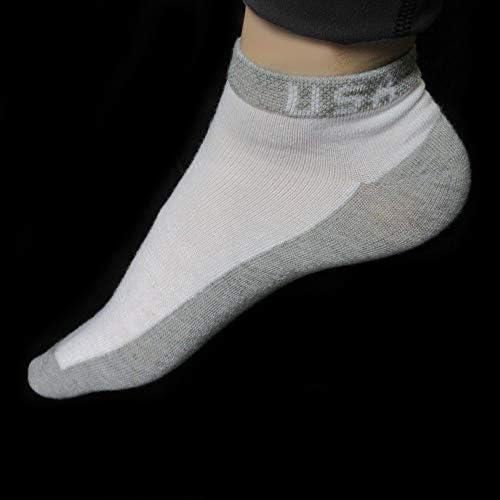 6 pari muških atletskih čarapa za planinarenje čarape za gležnjeve niske sportske veličine 9-11