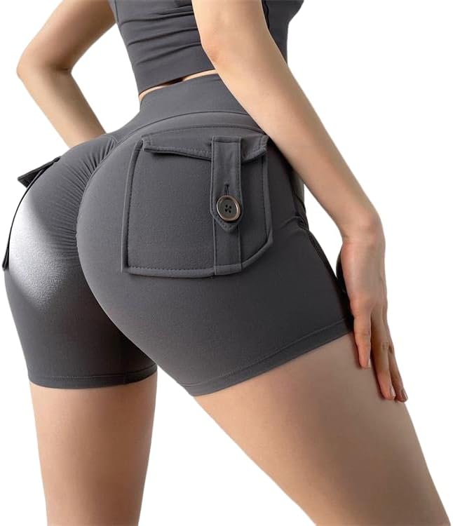 LELEBEAR ALLURE džepovi, 2023 NOVIH Estetskih kratkih hlača Žene, džepne kratke hlače za žene