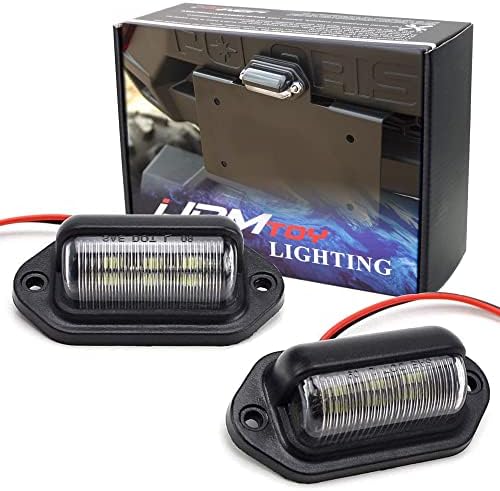 IJDMTOY (2-SMD LED svjetiljke sa 6 SMD kompatibilni sa kamionom za kamione Trumske prikolice kao licenčni tablica, tač