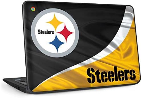 Skinite kožom za laptop za laptop kompatibilan sa Chromebook-om 11 G6 EE - službeno licencirani NFL Pittsburgh Steelers dizajn