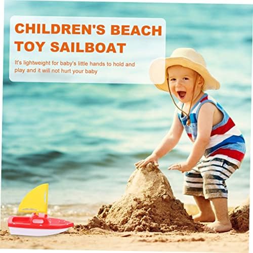Toyvian 3pcs Speedboat Girl Toys za kupanje Dječje igračke za kupanje Plaže za djecu za djecu igranje za plovidbe Race brodski čamac
