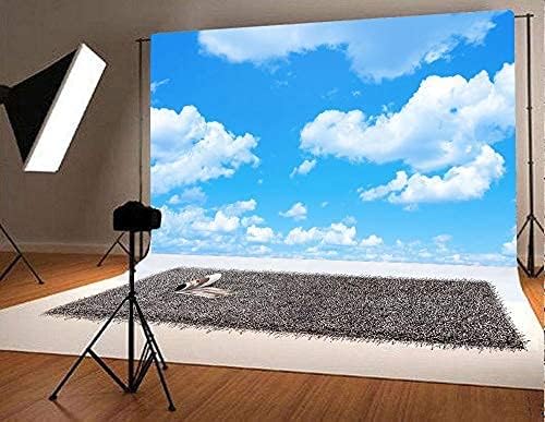 Gya 7x5FT Blue Sky White Oblaci Pozadine pozadine Sunshine Sky Oblaci Tema Fotografija Backdrop Foto Booth Wedding Party Decor Pozadine