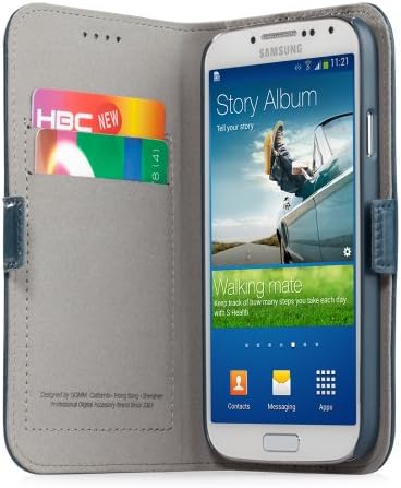 GGMM kožna futrola za Samsung Galaxy S4 Folio -S4 Blue SX02303