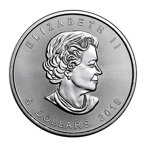 2019 1 unce kanadski srebrni javorov list od 5 dolara sjajan neobičan