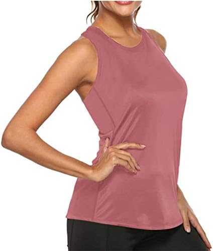 Baggy White Top Woge Yoga tenkovi za majice Atletska naborana ženska trkačka trkačka trkač Prilagodite vrhove za žene ružičasti medij