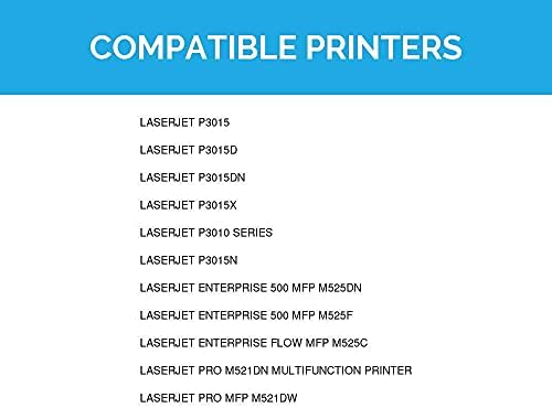 LD proizvodi kompatibilni zamjene za HP 55x 55A CE255X CE255A Toner za Laserjet P3015 P3015dn P3015x HP Laserjet Pro 500 MFP M521dn