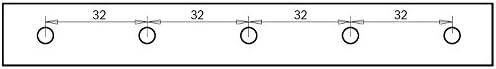 Cmt333-325 dosadna glava sa 5 adaptera za sistem 32