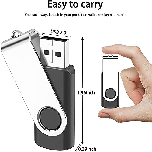 LMMDDP 360 ° rotacija 8GB 16GB 32GB 64GB 128GB USB Flash diskovi USB 2.0 Thumb Drives DIY