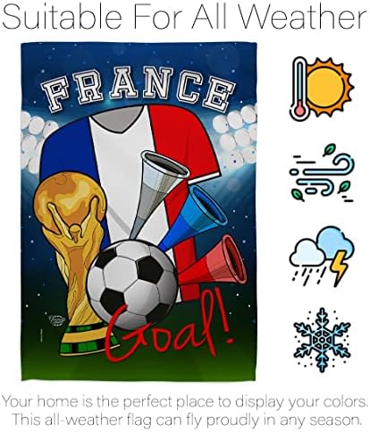 Svjetski kup Francuska Zastave Francuski banner zidne umjetničke zastava Polje za vanjsku kuću Patio Torch travnjak Vrt The Tapistry